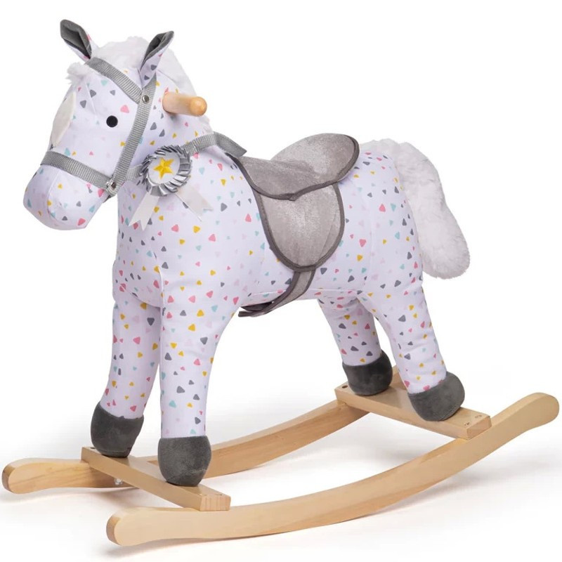 Bigjigs Toys Vzorovaný houpací kůň