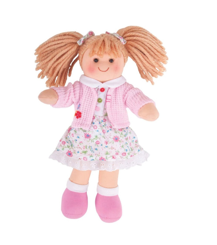 Bigjigs Toys Látková panenka Poppy 28 cm
