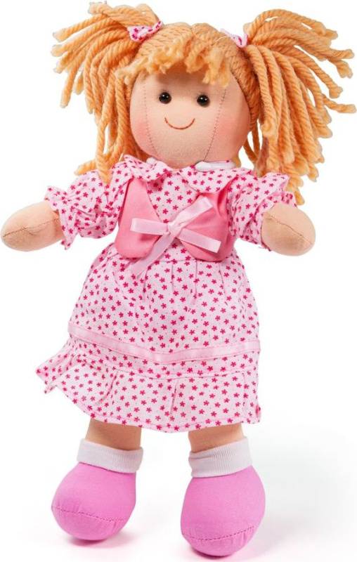 Bigjigs Toys Látková panenka Sophie 28 cm