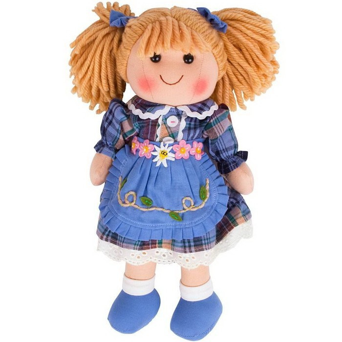 Bigjigs Toys Látková panenka Katie 34 cm