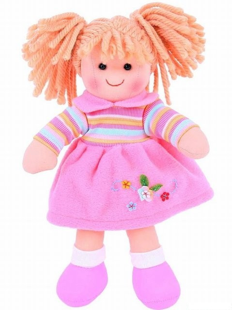 Bigjigs Toys Látková panenka Jenny 28 cm