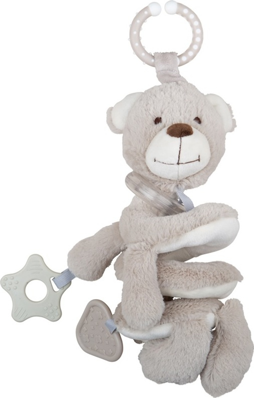 Bigjigs Toys Bigjigs Baby Chrastítko medvídek spirála
