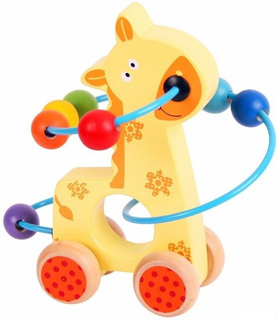 Bigjigs Baby Labyrint na kolečkách žirafa