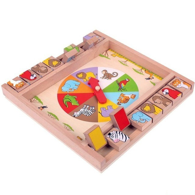 Bigjigs Toys Ruleta se zvířátky