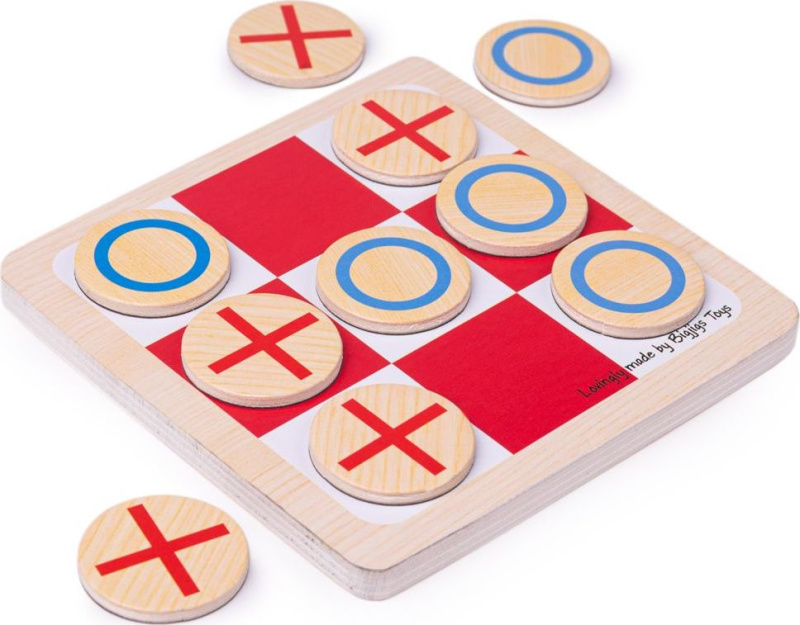 Bigjigs Toys Dřevěné piškvorky