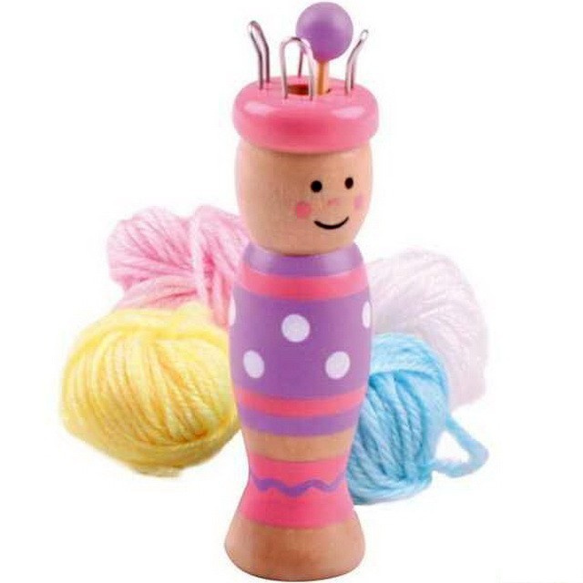 Bigjigs Toys Pletací panenka
