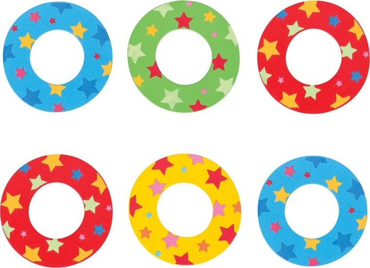 Bigjigs Toys Hvězdičkové písmenko O