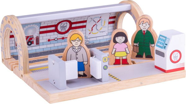 Bigjigs Rail Stanice metra