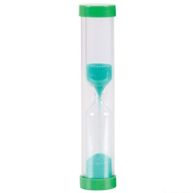 Bigjigs Toys Přesýpací hodiny 1 minuta 1 ks zelené