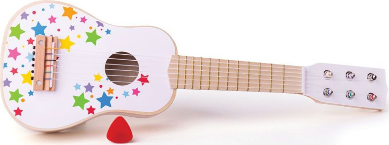 Bigjigs Toys Dřevěná kytara