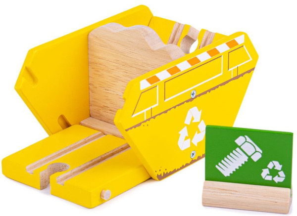 Bigjigs Rail Kontejner recyklace