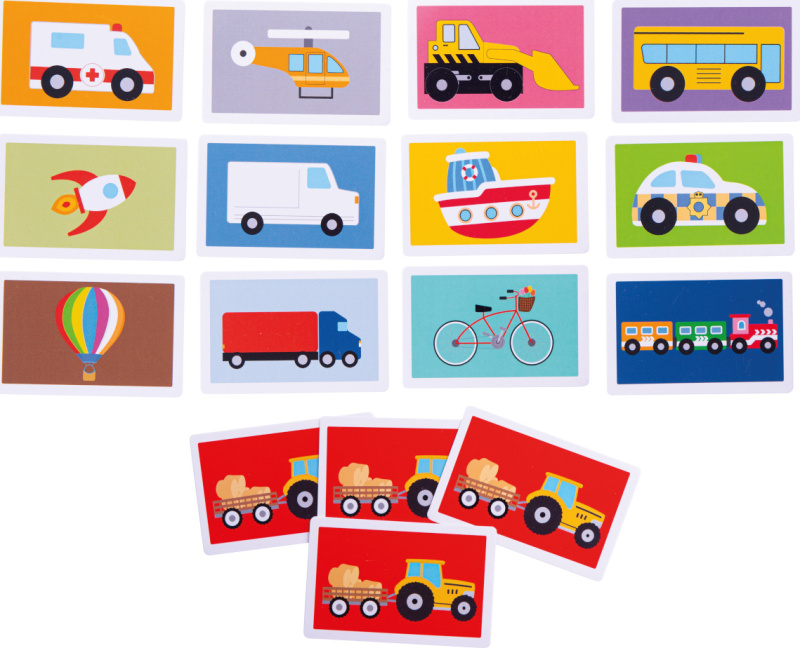 Bigjigs Toys Snap! Doprava