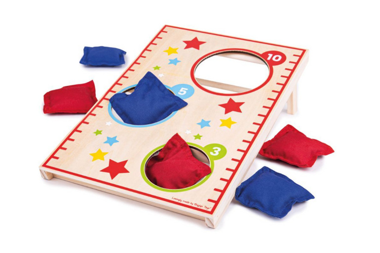 Bigjigs Toys Hra házení polštářky