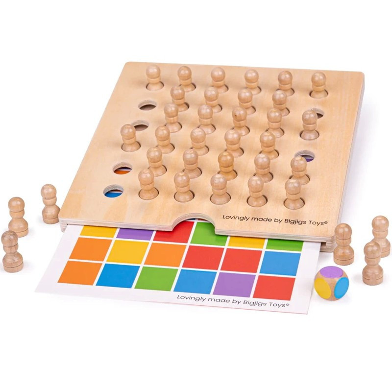 Bigjigs Toys Paměťová hra Rozpoznávání barev