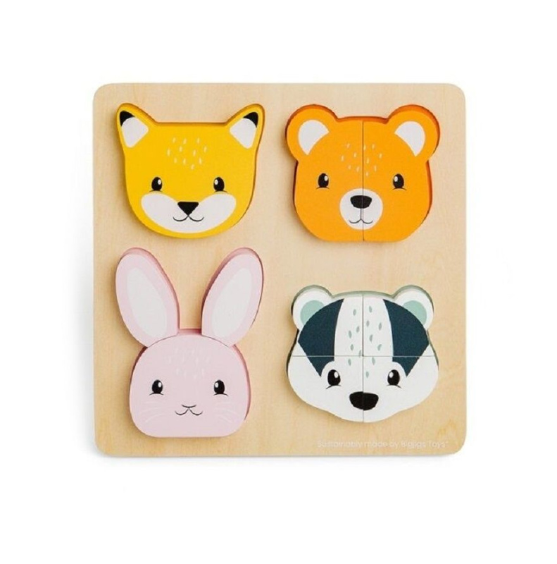 Bigjigs Toys Vkládací puzzle počítání