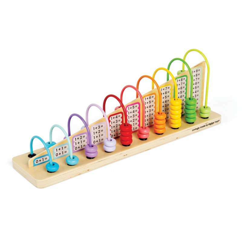 Bigjigs Toys Duhové počítadlo