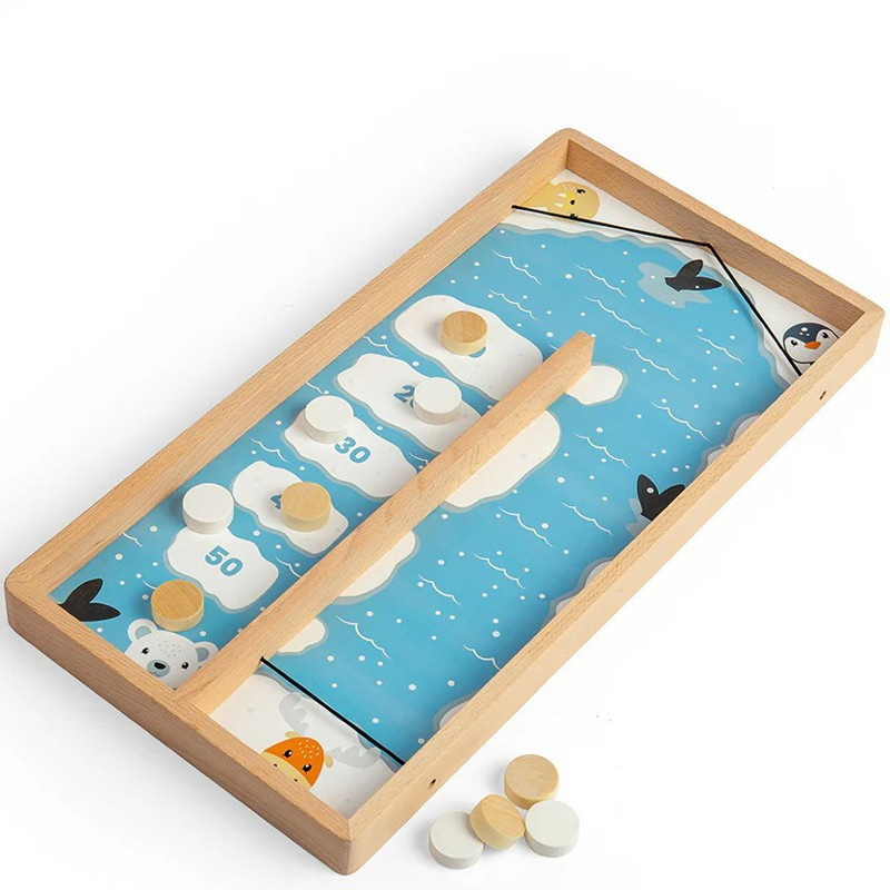 Bigjigs Toys Hra s puky na ledě