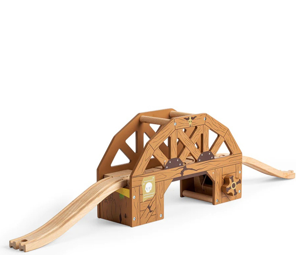 Bigjigs Rail Dřevěný padající most