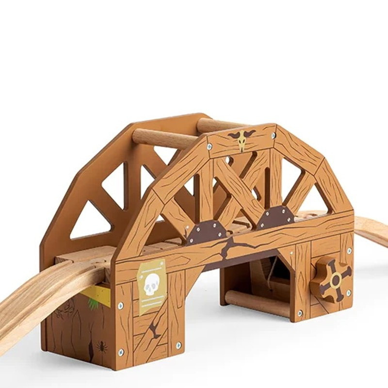 Bigjigs Rail Dřevěný padající most