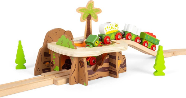 Bigjigs Rail Tunel lávová jáma