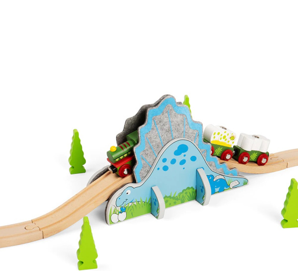 Bigjigs Rail Dinosauří tunel