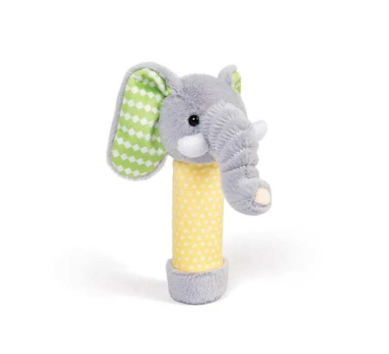 Bigjigs Toys Plyšové chrastítko Slon