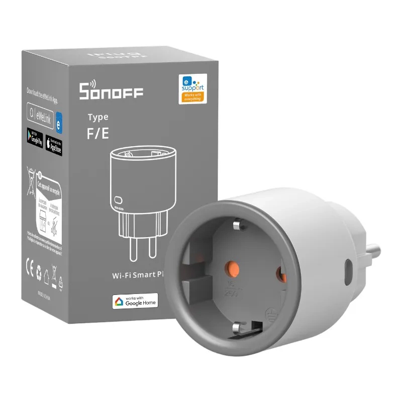 Chytrá zásuvka WiFi Sonoff S60TPF