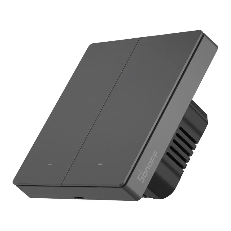 Inteligentní scénický nástěnný vypínač WiFi Sonoff M5 2C (2-kanálový)