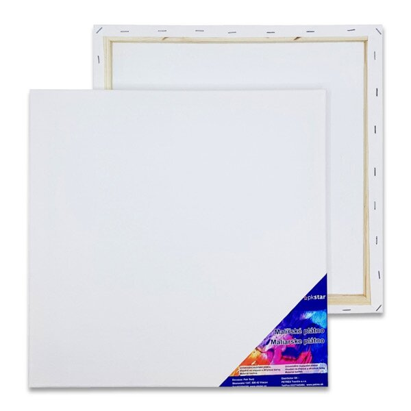 Malířské plátno v dřevěném rámu - 40 x 40 cm