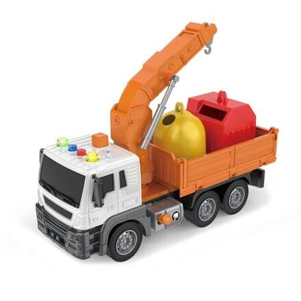 Bavytoy Popelářské auto s popelnicemi