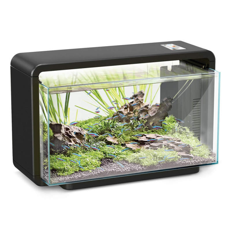 Akvarijní set Hailea Natur Biotop E-25, černá