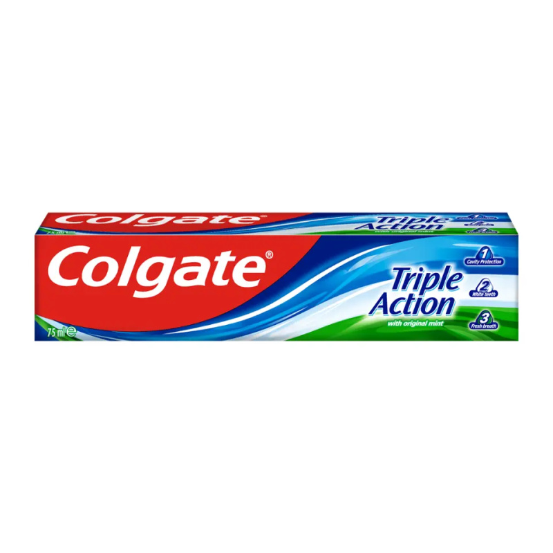 Colgate Triple Action Original Mint zubní pasta 75 ml