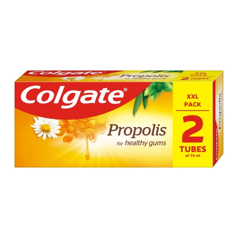 Colgate Propolis Healthy Gums zubní pasta pro citlivé zuby 2x75 ml