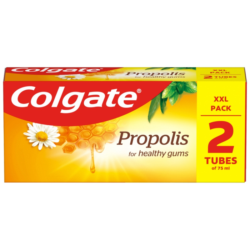 Colgate Propolis Healthy Gums zubní pasta pro citlivé zuby 2x75 ml