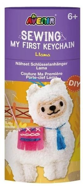Kreativní sada Ušij přívěsek na klíče - Lama