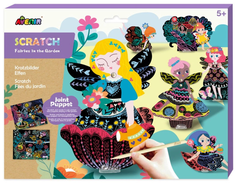 Avenir Pohyblivé škrabací obrázky - Elfové JRK Kladno