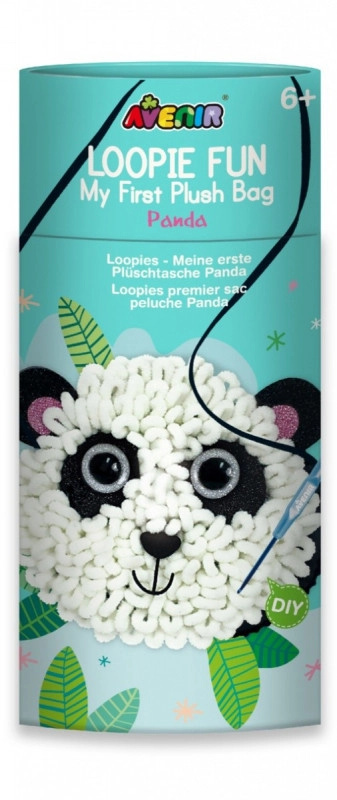 Moje první plyšová kabelka – panda