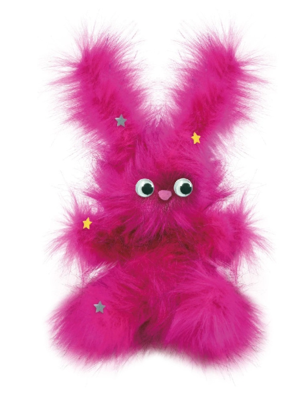 Kreativní sada Šílený Fuzzy – chlupatý skákající králíček