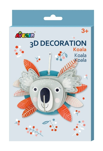Avenir 3D dekorace na zeď - Koala JRK Kladno