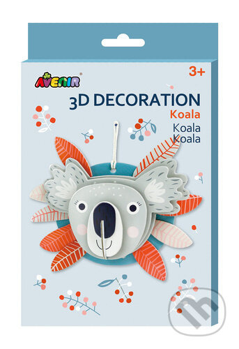 Avenir 3D dekorace na zeď - Koala JRK Kladno