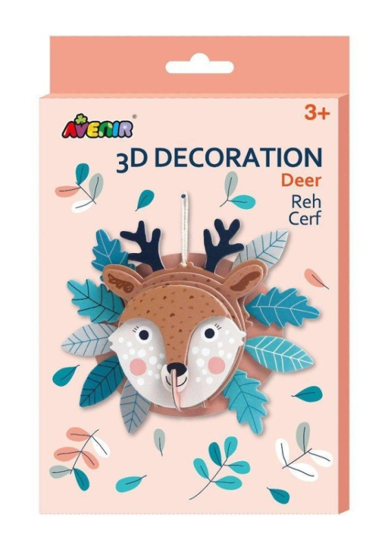 Avenir 3D dekorace na zeď - Jelen JRK Kladno