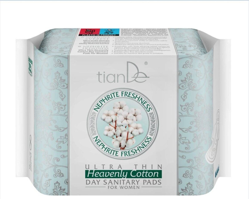 TianDe Ultra tenké dámské denní menstruační vložky Nebeská bavlna