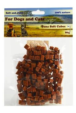 Pochoutka Tuňákové maso kostky 80g