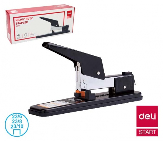 Sešívačka velkokapacitní celokovová DELI E0392 DELI