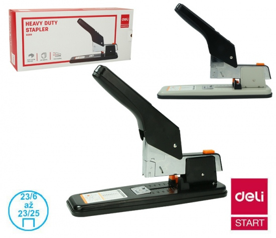 Sešívačka velkokapacitní celokovová DELI E0399 DELI