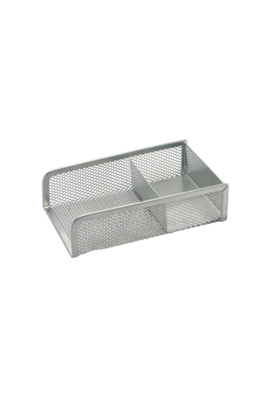 Kovový stojánek na lístky a sponky ICO, stříbrný ICO