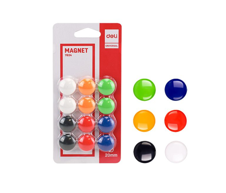 Magnet 20mm 12ks DELI E7824 DELI