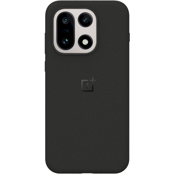 OnePlus 15 5G Sandstone magnetický kryt černý Černá