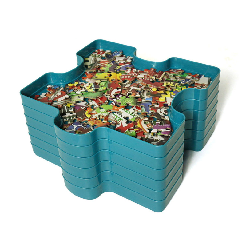 Bavytoy Stohovací boxy na puzzle 6 ks