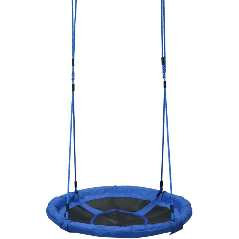 Houpací kruh síť průměr 100 cm - modrý